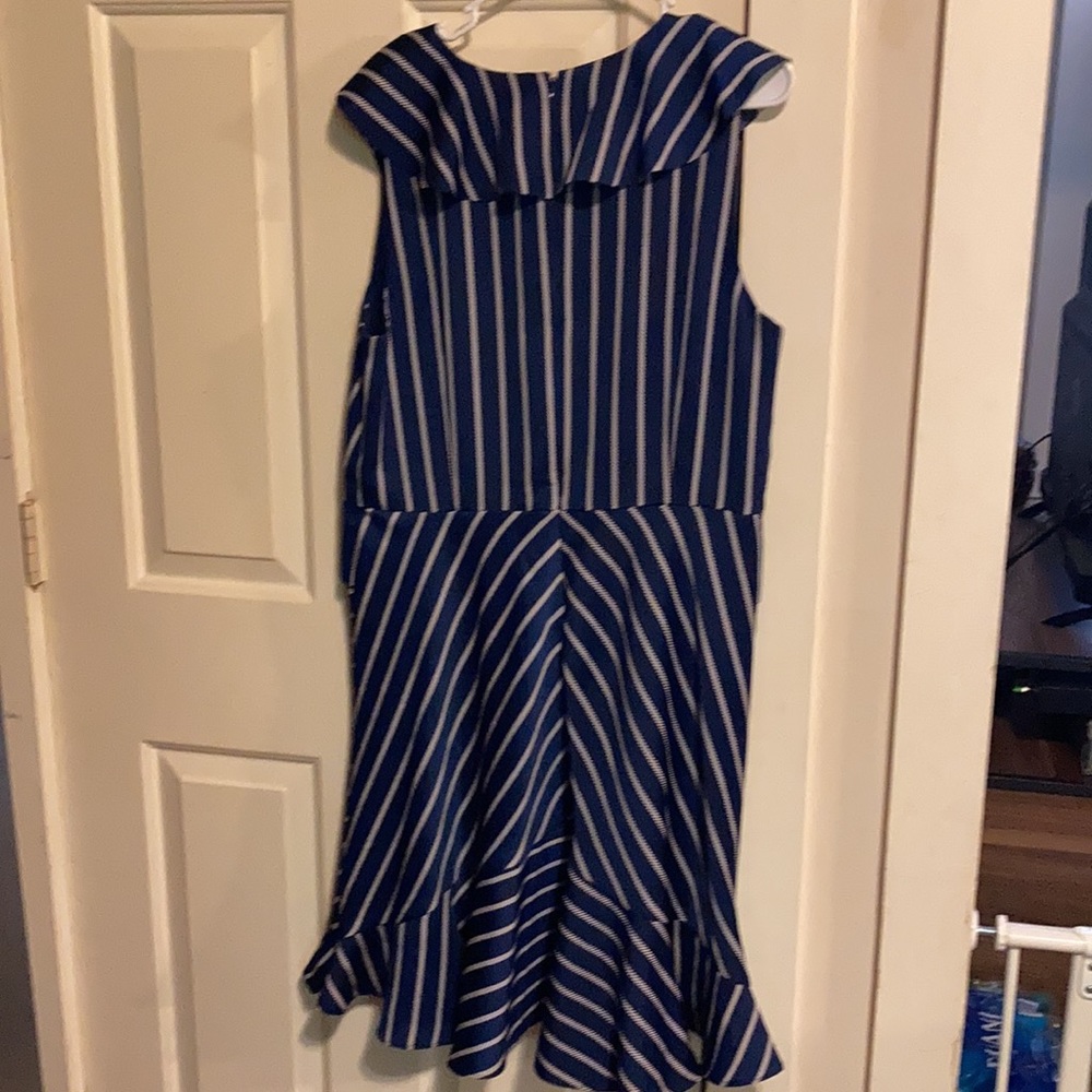 Banana republic navy blue dress size 14 - Picture 5 of 5